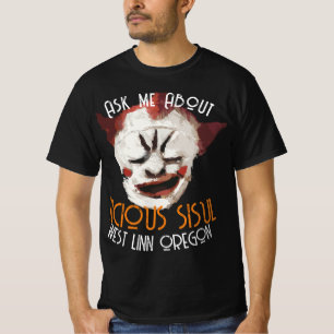 Camiseta Pregúntame sobre mi VICIOSA HERMANA OESTE LINN ORE