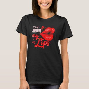 Camiseta Pregúntame sobre mis labios