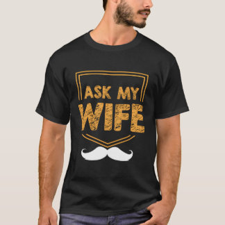 Camiseta Preguntar a mi papá Sarcasm Daddy
