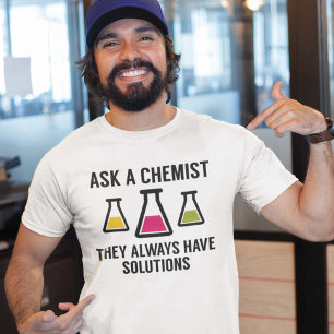 Camiseta Preguntar a un químico