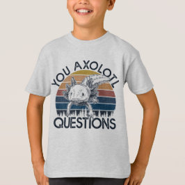 Camiseta Preguntas axolotl