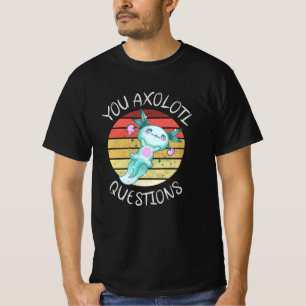 Camiseta Preguntas axolotl