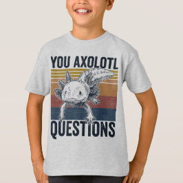 Camiseta Preguntas axolotl