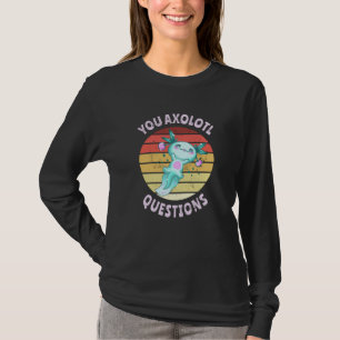 Camiseta Preguntas axolotl