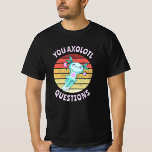 Camiseta Preguntas axolotl