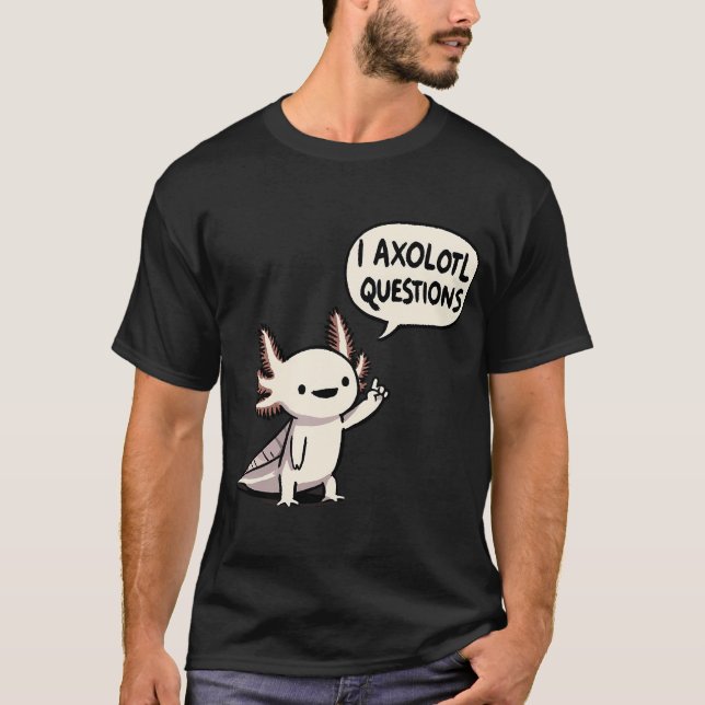 Camiseta Preguntas de Ajolote (Anverso)