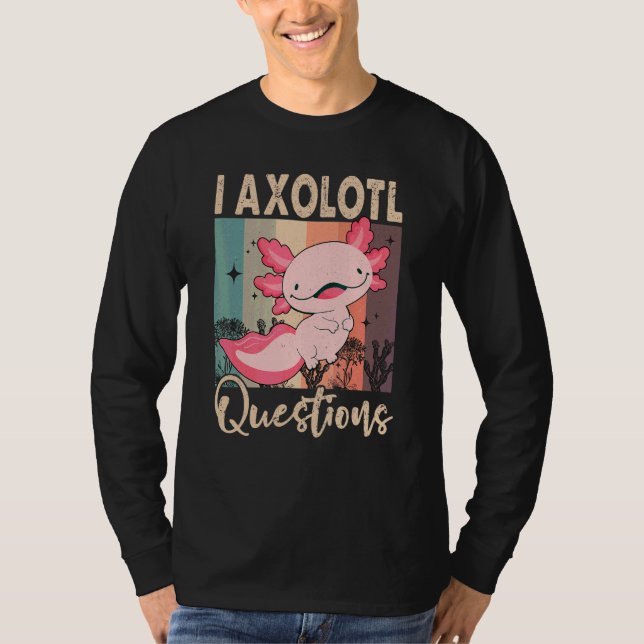 Camiseta Preguntas de Ajolote (Anverso)