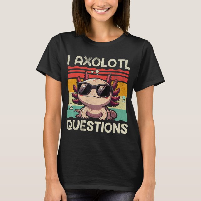 Camiseta Preguntas de Ajolote (Anverso)