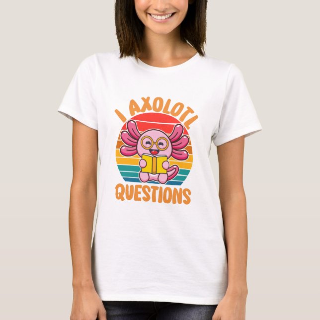 Camiseta Preguntas de Ajolote (Anverso)