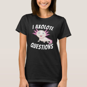 Camiseta Preguntas de Ajolote - Ajolotes y peces caminantes