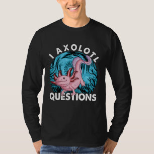 Camiseta Preguntas de Ajolote Anfibio Animales Océano Ajolo