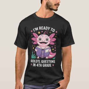 Camiseta Preguntas de Ajolote en el Regreso a Clases de 4to