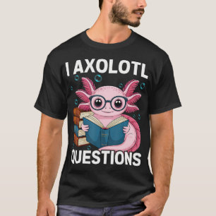 Camiseta Preguntas de Ajolote Kawaii