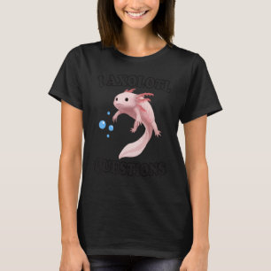 Camiseta Preguntas de ajolote Niña joven mujeres Ajolote li