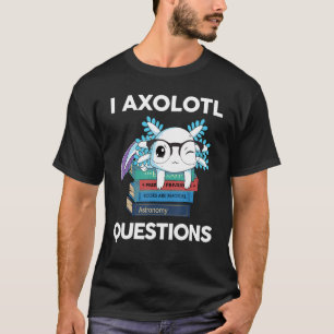Camiseta Preguntas de Ajolote Niños Chicos Chicas Adulto Li