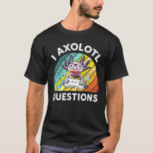 Camiseta Preguntas de Ajolote para niños hombres mujeres J