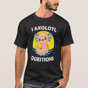 Camiseta Preguntas de Ajolote Retro Vintage Ajolote Niños
