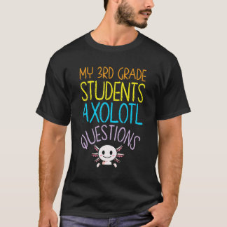 Camiseta Preguntas de apreciación para maestros de 3er grad