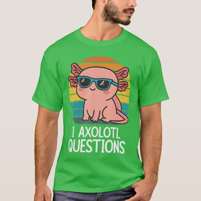 Camiseta Preguntas de I Aolotl chico (Anverso)