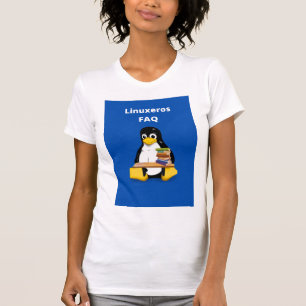 Camiseta Preguntas frecuentes de Linuxeros