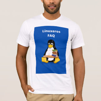 Camiseta Preguntas frecuentes de Linuxeros