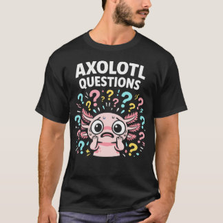 Camiseta Preguntas lindas de ajolote para Acuático