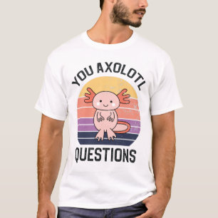 Camiseta Preguntas sobre Axolotl
