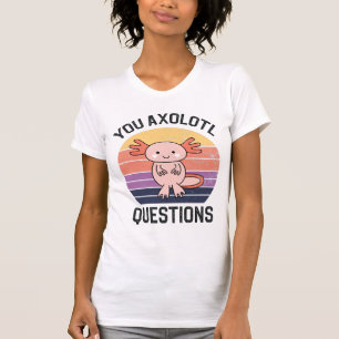 Camiseta Preguntas sobre Axolotl