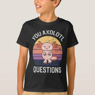 Camiseta Preguntas sobre Axolotl
