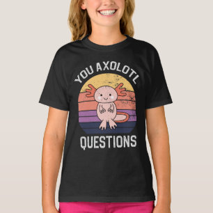 Camiseta Preguntas sobre Axolotl