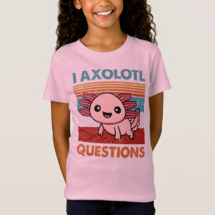 Camiseta Preguntas sobre Axolotl, regalo de Axolotl Lover