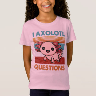 Camiseta Preguntas sobre Axolotl, regalo de Axolotl Lover