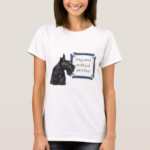 Camiseta Preguntas sobre el Terrier Escocés