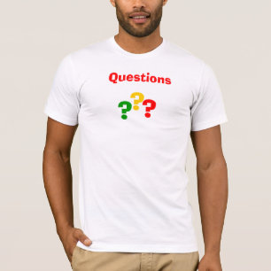 Camiseta Preguntas y respuestas