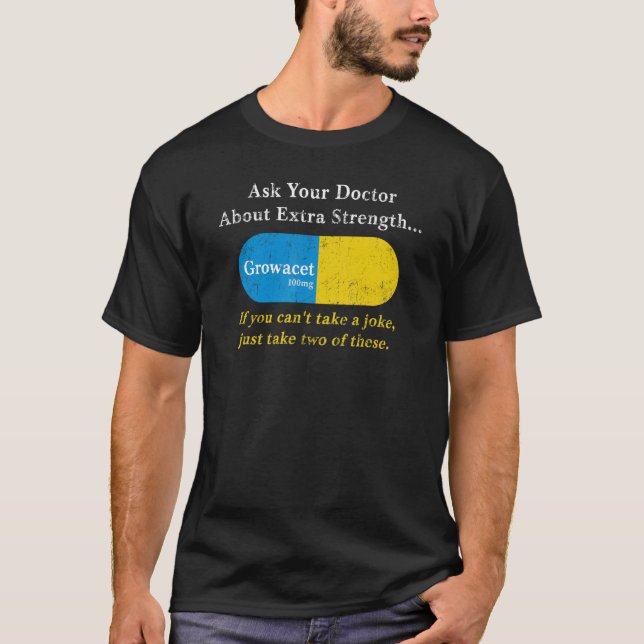 Camiseta Pregunte a su Médica acerca de la fortaleza adicio (Anverso)