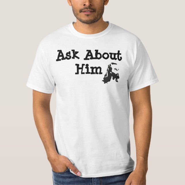 Camiseta Pregunte por Jesús (Anverso)