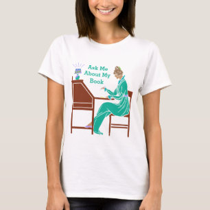 Camiseta Pregúnteme acerca de mi señora Author del art d