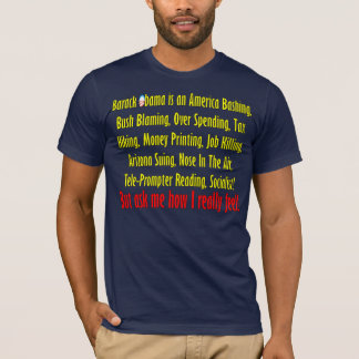 Camiseta Pregúnteme cómo siento realmente sobre Barack