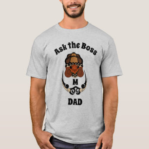 Camiseta Pregúntenle al jefe qué gracioso tortuga chilling