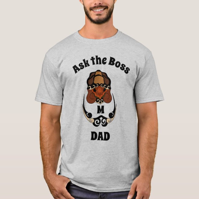 Camiseta Pregúntenle al jefe qué gracioso tortuga chilling (Anverso)