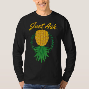 Camiseta Pregúntenle al revés a la fruta divertida del cant