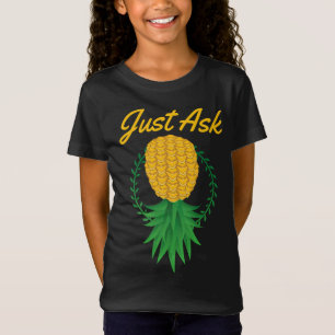 Camiseta Pregúntenle al revés a la fruta divertida del cant