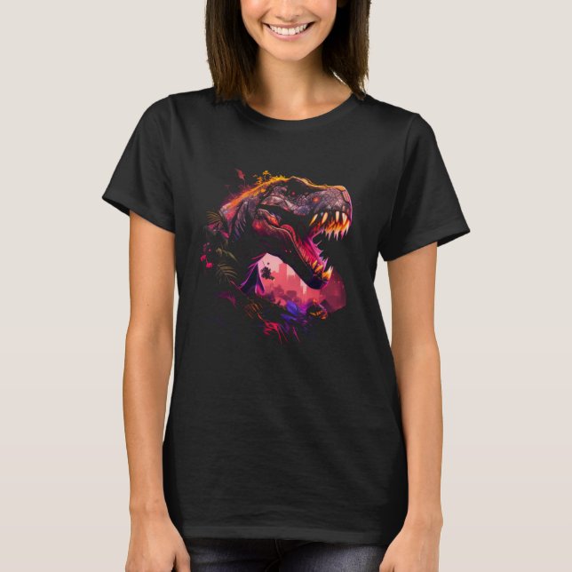 Camiseta Prehistoric dinosaurs (Anverso)