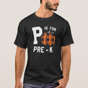 Camiseta PreK Octubre Fall P Es Para El Equipo De Profesore