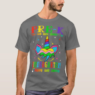 Camiseta PrekK Estamos Terminados El Jardín De Niños Aquí V