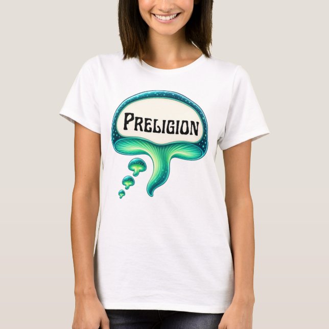 camiseta Preligión de The MunsonVerse (Anverso)