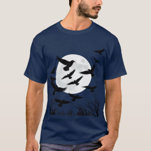 Camiseta Preludios de Halloween: Cuervos Alzando el Vuelo J