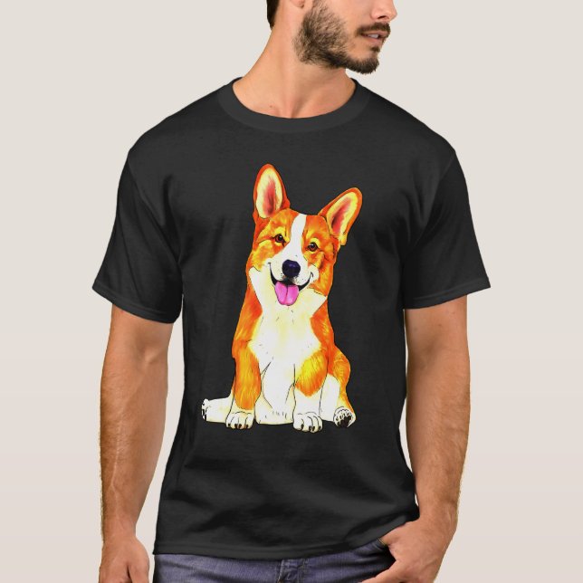 Camiseta Prembroke Welsh Corgi (Anverso)