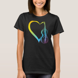 Camiseta Premi de doble trasero de doble corazón de doble b