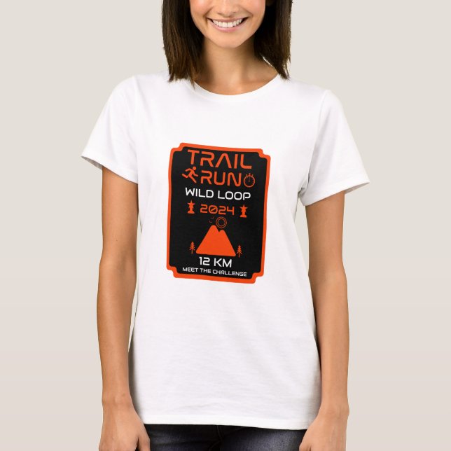 Camiseta Premio a la competencia de Trail Run (Anverso)